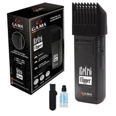 Maquina Aparador e Corta Cabelo Retro Clipper Gama