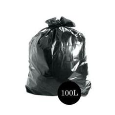 Saco de Lixo Comum Preto 100LTS PCT C/100 UN
