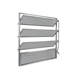 Vitro Basculante Alumínio Brilhante 80 (A) x 60 (L)- Hale