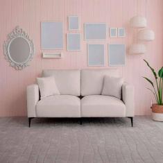 sofá na caixa ubbe bouclé bege 170 cm