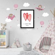 Quadro Decorativo I Love You Always 45x34cm - Quadros On-line, A3 (45 