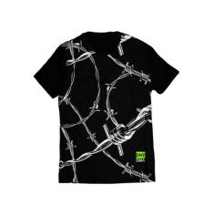 Camiseta Arame Farpado Preta Di Nuevo, Preto, XG
