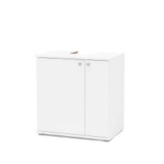 Balcão Para Banheiro 2 Portas 3 Prateleiras Politorno Branco