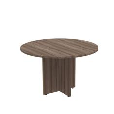 Mesa Reunião Redonda Mrr1100p25pp Walnut