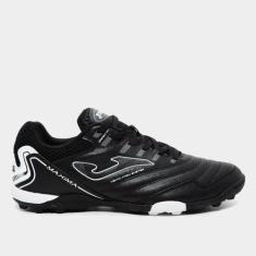 Chuteira Society Joma Maxima TF Unissex, Preto, 40