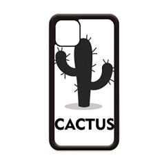 Contorno de suculentas de planta verde cacto para iPhone 12 Pro Max capa para Apple Mini Mobile Case