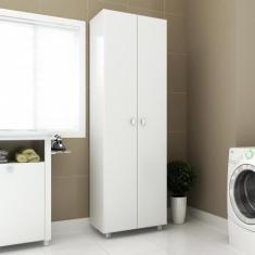 Armário multiuso 2 portas am3101 branco - tecno mobili, Branco