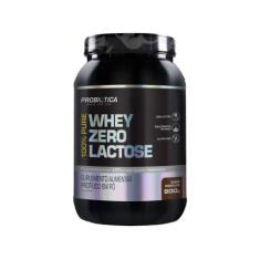 Whey Protein Concentrado Probiótica Zero Lactose  - 100% Pure 900G