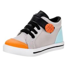 Tênis Infantil Cano Alto Lindo Jú 502477-Masculino