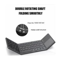 Teclado Bluetooth recarregável e dobrável Para Tablet Tectoy Pense Bem