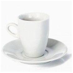 Xicara de Chá c/ Pires em Porcelana 160ml Genova - Terramada