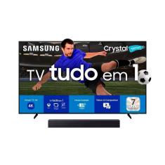 Smart TV 55 4K 55U8600F + Soundbar HW-B400F 40W Samsung Crystal UHD LED Preto Bivolt