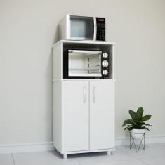 Balcão Forno/microondas 2 Portas Branco