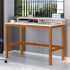 Escrivaninha Vex com 2 Nichos Off White Nature