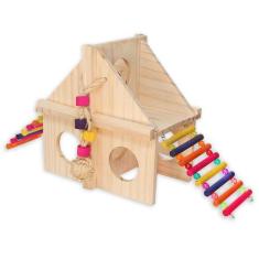 Parquinho Casinha Brinquedo Para Roedores Hamster Gerbil - Golden Pets