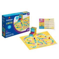 Jogo de Tabuleiro Aprendendo Libras Xalingo  , Xalingo-17598