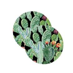 Sousplat Cactus Flor - NSW, 2 Peças, com base