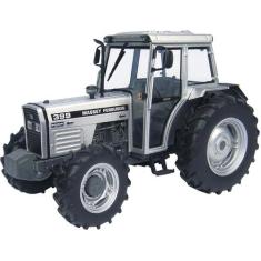 Miniatura trator universal hobbies ferguson 399 escala 1/32, Cinza