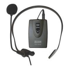 Microfone Sem Fio Headset Para Câmeras 2010A - csr