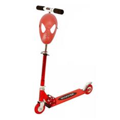 Patinete Dm Toys Radical Ajustável Dobrável + Máscara Aranha