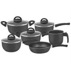 Conjunto de panelas 06 peças Antiaderente