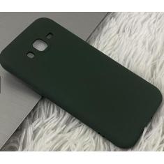 Capa Capinha Case J4 Samsung Galaxy Silicone Aveludado Proteção de Câm