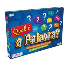 Jogo de Tabuleiro Qual é a Palavra? Conhecimento e Criatividade Pais e Filhos