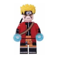 Boneco Blocos De Montar Uzumaki Naruto Modo Sennin