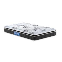 Colchão Solteiro Espuma D40 /20 Guarda Costas Premium Hiper Firme Pillow Top Black (78x188x24) - Probel