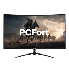 Monitor Gamer Curvo PCFort U27F240 27&quot; 1ms 240Hz LED Full HD 100% sRGB 2xHDMI 2xDisplay Port Freesync/Gsync Alto falante