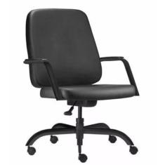 Cadeira para Obesos até 200kg  Linha Obeso Preto - Design Office Móvei