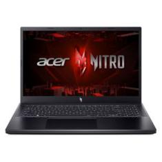 Notebook Gamer Acer Nitro V ANV15-51-7037 Intel Core i7 13ªG 16GB 512GB SSD RTX4050 Linux Gutta 15.6" Full HD