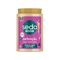 Creme de Pentear Seda Boom Definição Super - Hidratação 1kg, 1kg