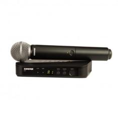 Microfone Shure Blx24br/Sm58-J10 Sistema Sem Fio