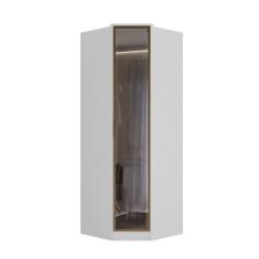 Guarda-Roupa 1 Porta Reflecta Ravi - Canto Branco