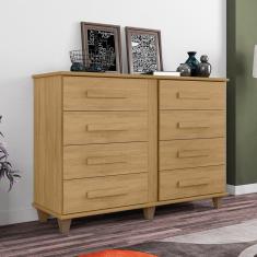 Cômoda 8 Gavetas Georgia Cinamomo