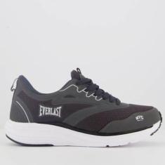 Tênis Everlast Evo Cinza e Branco-Masculino