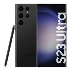Smartphone Samsung S23 Ultra SM-S918B 256gb Preto 12gb Ram, Preto, Gal