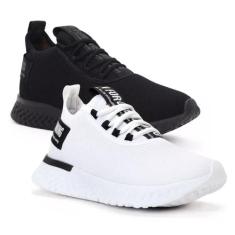 Kit Tênis Masculino Esportivo Para Academia de Caminhada Corrida - Nog