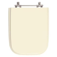 Assento Sanitário Poliéster Tivoli Bone (Bege Claro) para vaso Ideal S