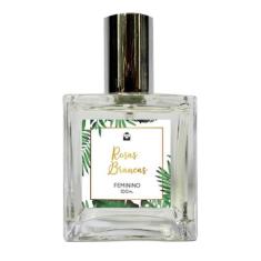 Perfume Feminino Natural Rosa Branca 100Ml - Essência Do Brasil