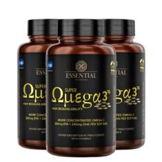 Kit 3 Super Ômega 3 - 90Caps - Essential Nutrition