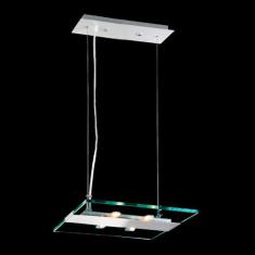 Pendente flat quadrado 35cm 4 lamp. g-9 - Home Line