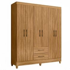 Guarda Roupa Casal Panamá 6 Portas Freijó - Moval