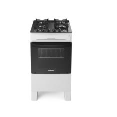 Fogão de Piso Itatiaia 4 Bocas com Mesa de Vidro Electra Glass New Branco – Bivolt