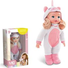Boneca lari and me collection unicórnio - roma 5808