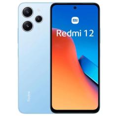 Smartphone Xiaomi Redmi 12 128GB 4GB RAM Dual SIM Tela 6.79" (Sky Blue
