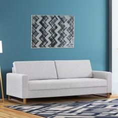 Sofá 2 Lugares 166cm Sirius Herval Cinza