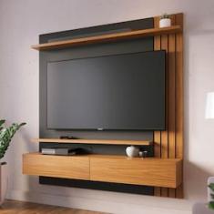 Painel Home Suspenso Colibri Juriti com 150 cm de Largura, Ideal para TV de Até 65”