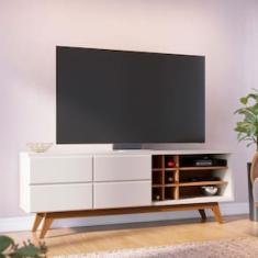 Rack Colibri Noronha com 180 cm de Largura, Ideal para TV de Até 70”